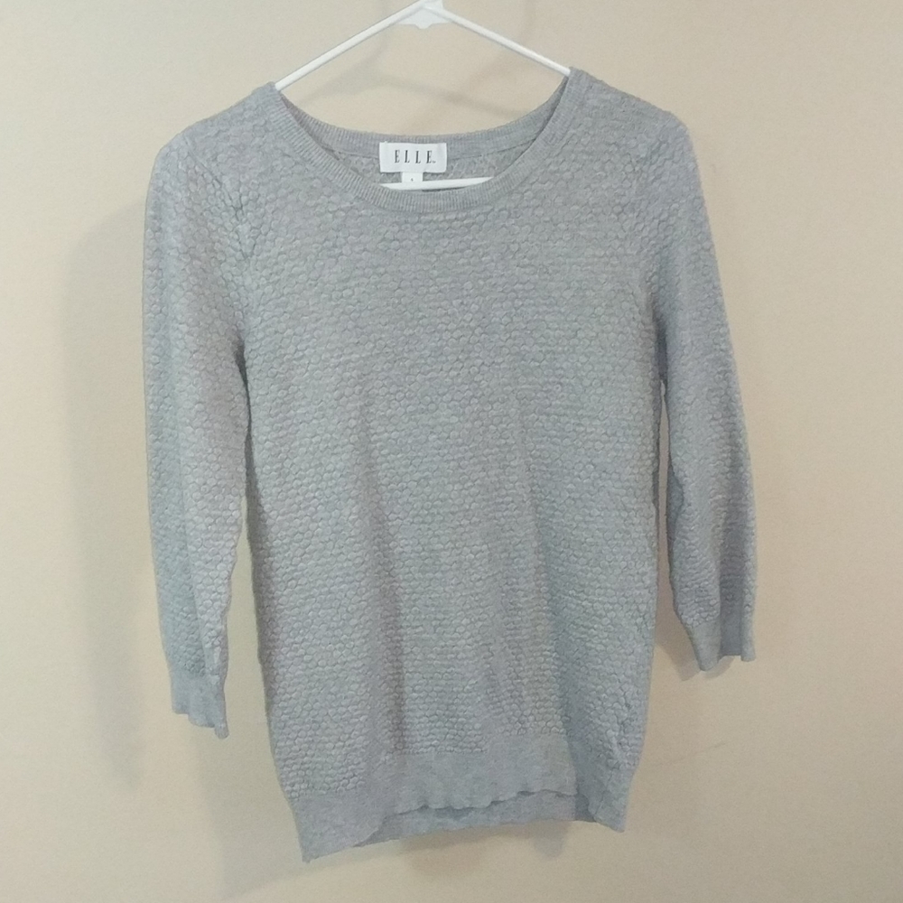 Gray sweater